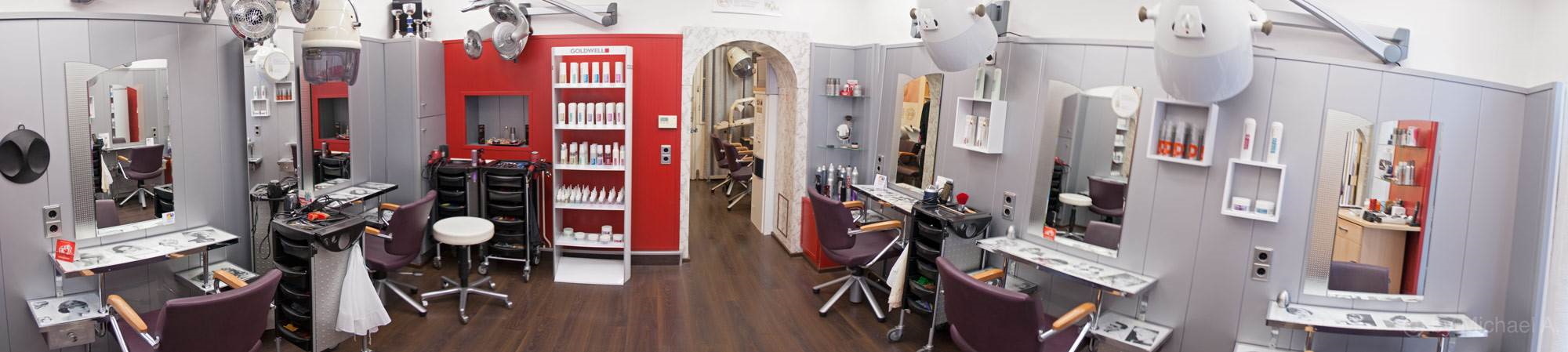 Panoramabild vom Friseur Hueber